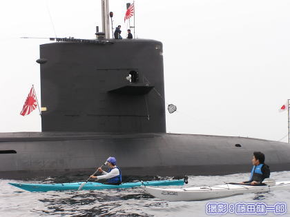 潜水艦はクジラに似た乗り物だけどクジラとは相性が悪いですね…