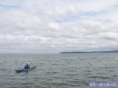 どんよりの館山湾